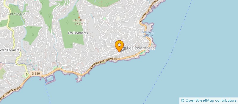 localisation de l'entreprise SCI LES SIRENES  ROQUEBRUNE-SUR-ARGENS