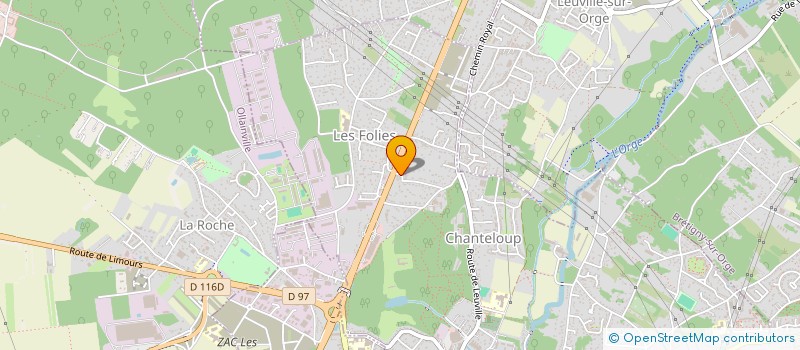 localisation de l'entreprise SCI LES SISTERS à SAINT-GERMAIN-LES-ARPAJON