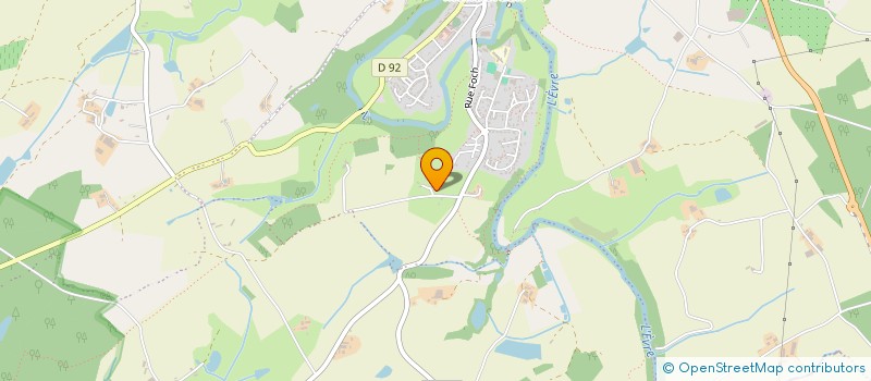 localisation de l'entreprise SCI LES SOCHERETS à MONTREVAULT-SUR-EVRE