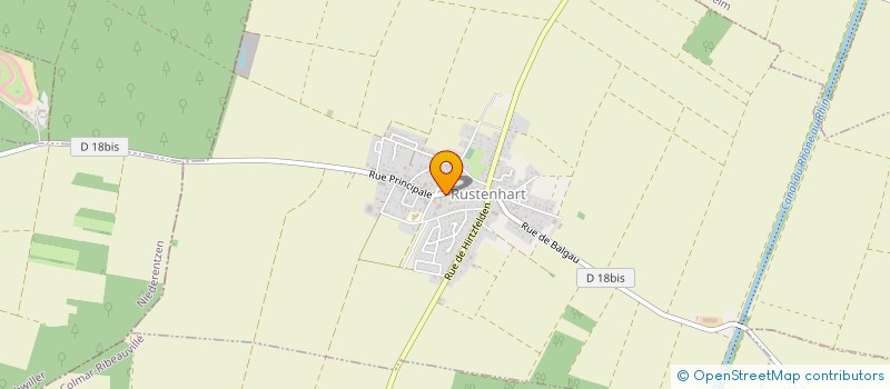 localisation de l'entreprise SCI LES SOEURS BINTZ  RUSTENHART