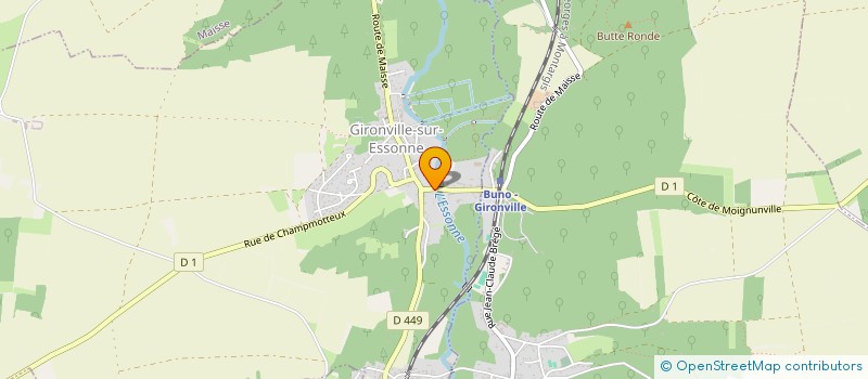 localisation de l'entreprise SCI LES SOLDANELLES  NOTRE-DAME-DE-BELLECOMBE