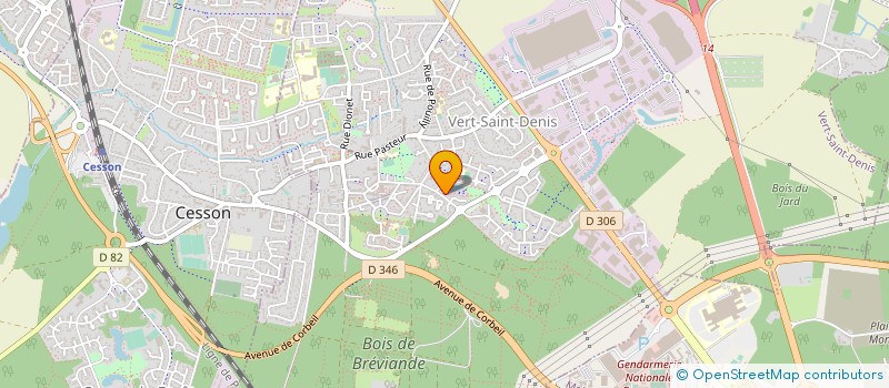 localisation de l'entreprise SCI LES SOLDANELLES  LES CONTAMINES-MONTJOIE