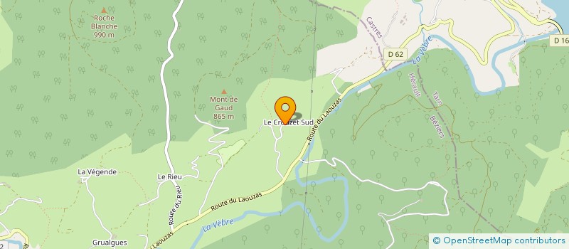 localisation de l'entreprise SCI LES SORBIERES  LA SALVETAT-SUR-AGOUT