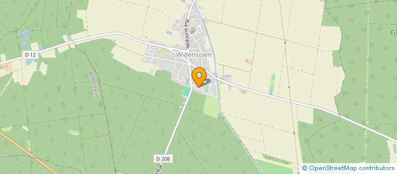 localisation de l'entreprise SCI LES SORBIERS  WIDENSOLEN