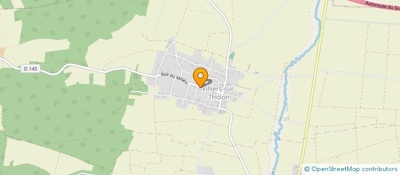 localisation de l'entreprise SCI LES SORBIERS  MONTHOLON