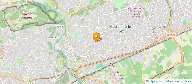 localisation de l'entreprise SCI LES SORDIERES à CASTELNAU-LE-LEZ