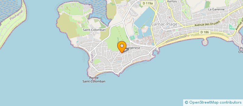 localisation de l'entreprise SCI LES SOUCHETS  CARNAC