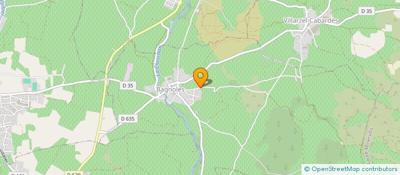 localisation de l'entreprise SCI LES SOULADES  BAGNOLES