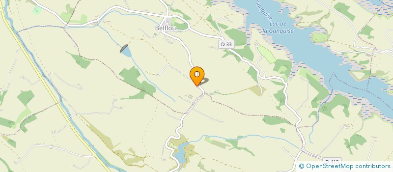 localisation de l'entreprise SCI LES SOULEILLAS  BELFLOU