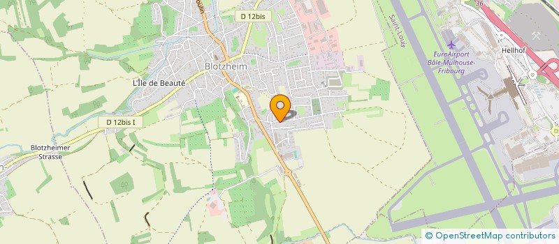 localisation de l'entreprise SCI LES SOURCES  KEMBS