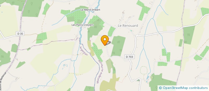 localisation de l'entreprise SCI LES SOURCES à FRESNAY-LE-SAMSON