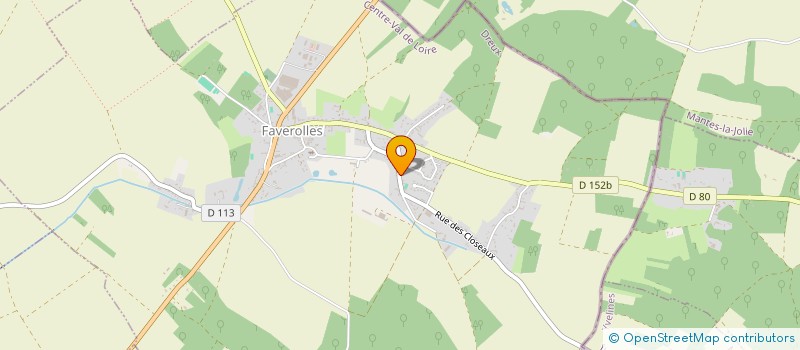 localisation de l'entreprise SCI LES SOURCES à FAVEROLLES