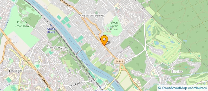 localisation de l'entreprise SCI LES SOURCES à SOISY-SUR-SEINE