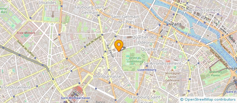 localisation de l'entreprise SCI LES SOURCES CHANTANTES  PARIS