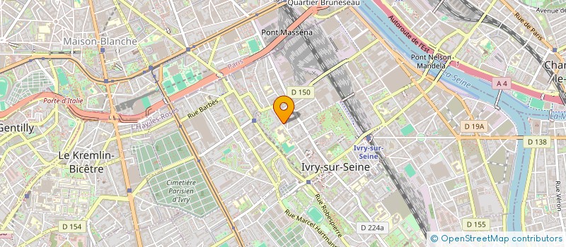 localisation de l'entreprise SCI LES SOURCES IVRY à IVRY-SUR-SEINE