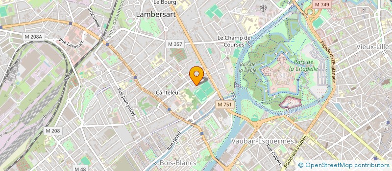 localisation de l'entreprise SCI LES SOURIS à LAMBERSART