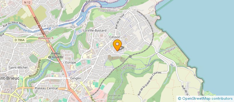 localisation de l'entreprise SCI LES STERNES à SAINT-BRIEUC