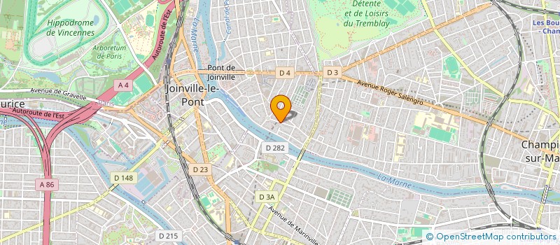 localisation de l'entreprise SCI LES STUDIOS à JOINVILLE-LE-PONT
