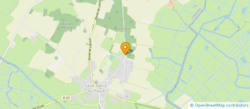 localisation de l'entreprise SCI LES SUBLERELLES  SAINT-DENIS-DU-PAYRE
