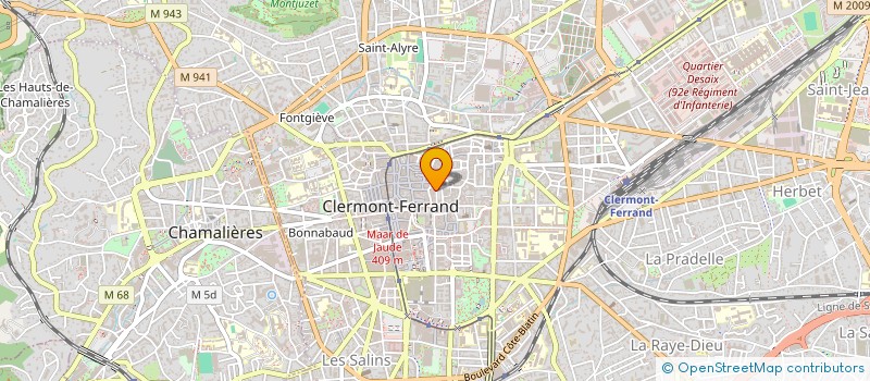 localisation de l'entreprise SCI LES SUCHERS  CLERMONT-FERRAND