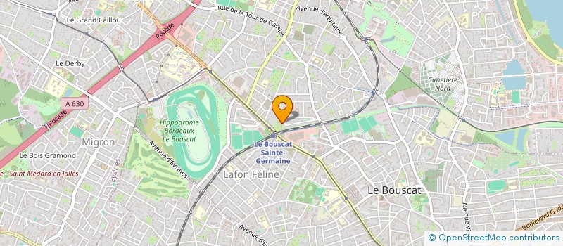 localisation de l'entreprise SCI LES SURS ASSOCIEES  BRUGES