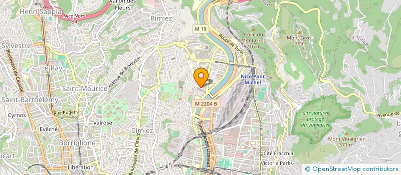 localisation de l'entreprise SCI LES SUVIERES à NICE