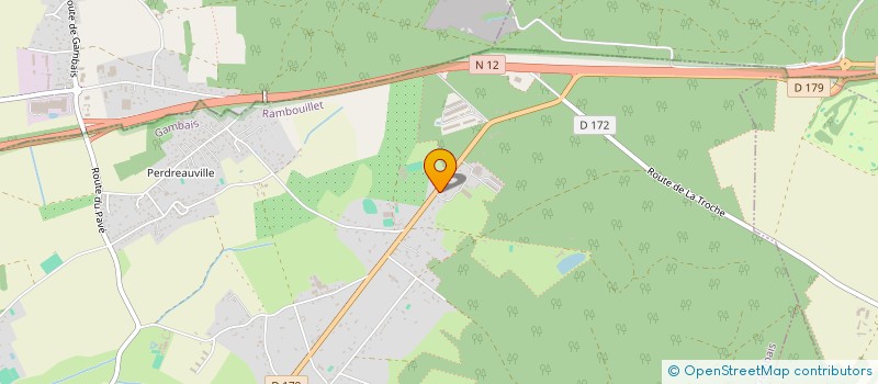 localisation de l'entreprise SCI LES SYCOMORES  GAMBAIS