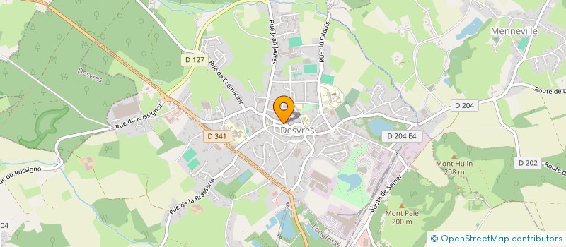 localisation de l'entreprise SCI LES TABELLIONS REUNIS  DESVRES