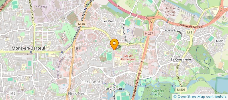 localisation de l'entreprise SCI LES TABLES à VILLENEUVE D ASCQ