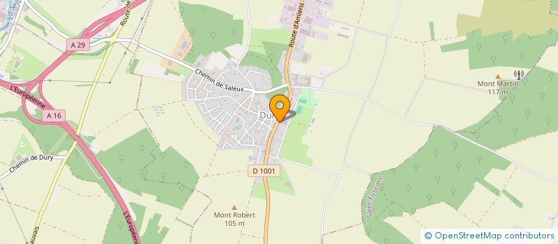 localisation de l'entreprise SCI LES TADORNES  DURY