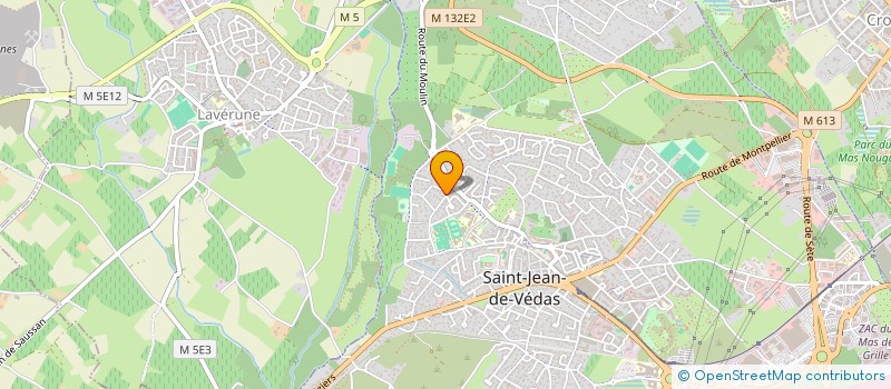 localisation de l'entreprise SCI LES TAGARINS  SAINT-JEAN-DE-VEDAS