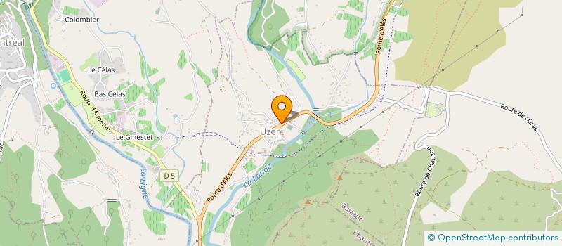 localisation de l'entreprise SCI LES TAILLADES  UZER