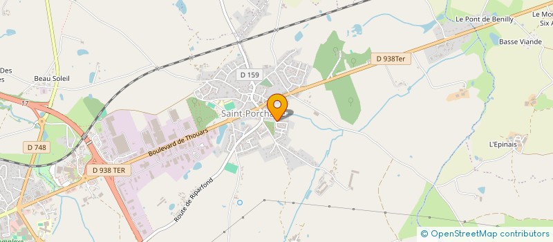 localisation de l'entreprise SCI LES TAILLIS  BRESSUIRE