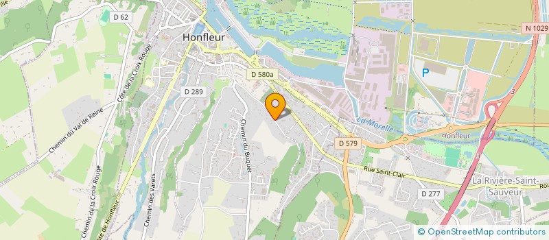 localisation de l'entreprise SCI LES TAILLIS à HONFLEUR