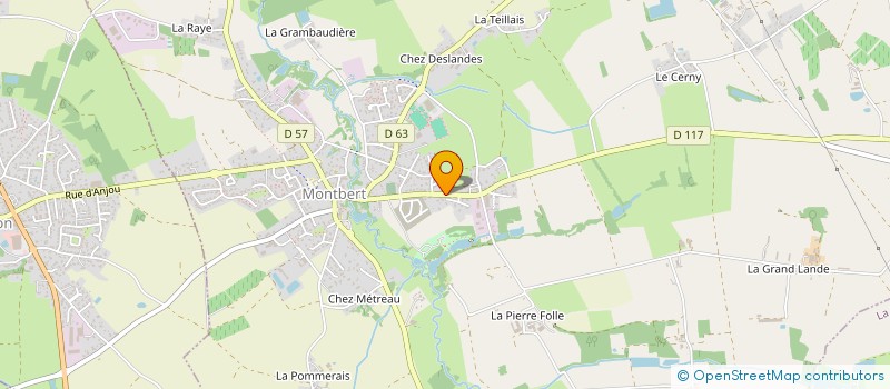 localisation de l'entreprise SCI LES TAILLIS LESIMPLE  LES SORINIERES