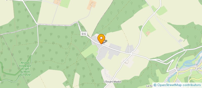 localisation de l'entreprise SCI LES TAISNIERES  LYONS-LA-FORET