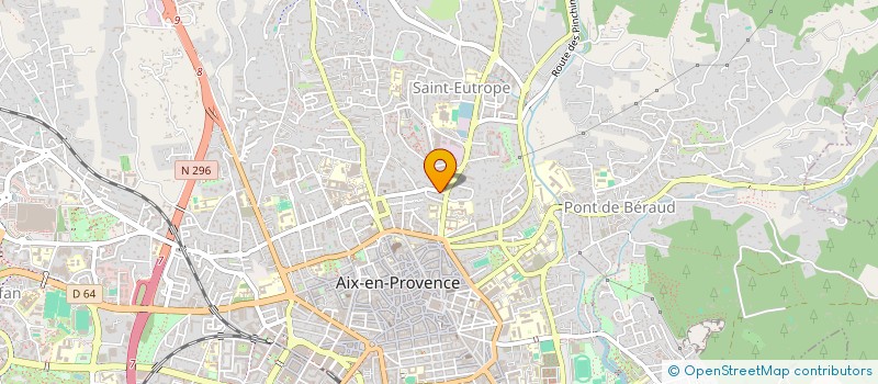 localisation de l'entreprise SCI LES TAMARIS à AIX-EN-PROVENCE