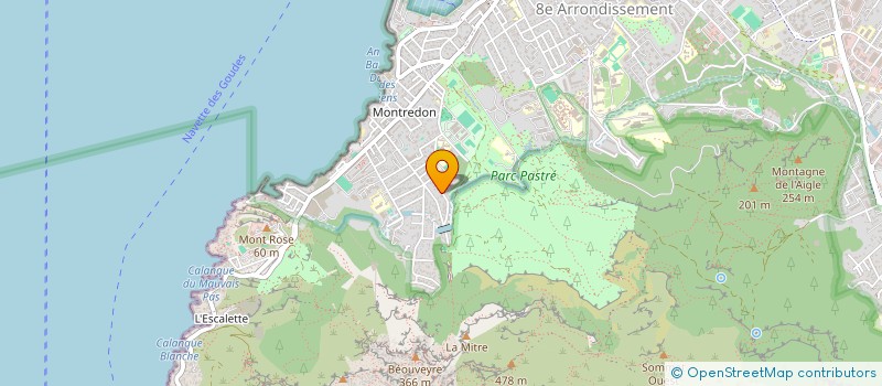 localisation de l'entreprise SCI LES TAMARIS à MARSEILLE