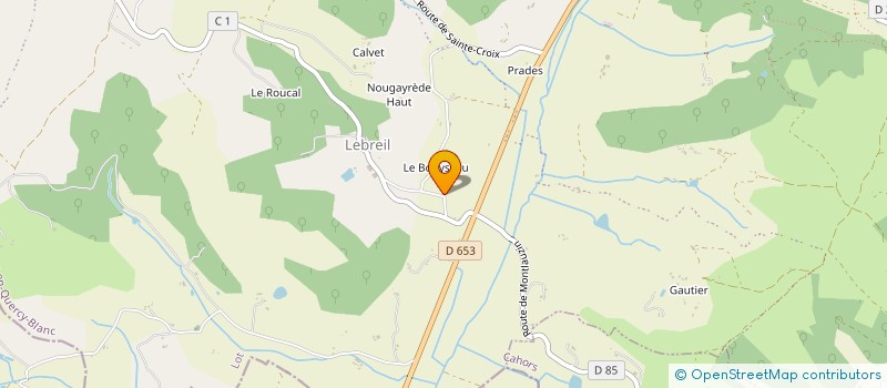 localisation de l'entreprise SCI LES TANGUY LOTOIS  MONTCUQ-EN-QUERCY-BLANC