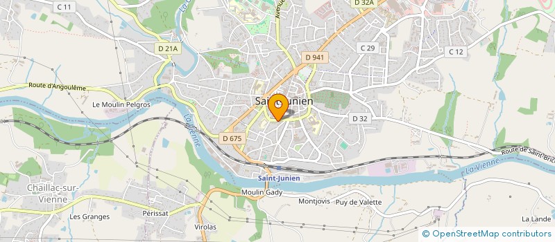 localisation de l'entreprise SCI LES TAUBAYES à SAINT-JUNIEN
