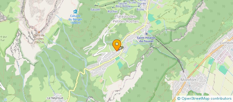 localisation de l'entreprise SCI LES TB  PLATEAU-DES-PETITES-ROCHES