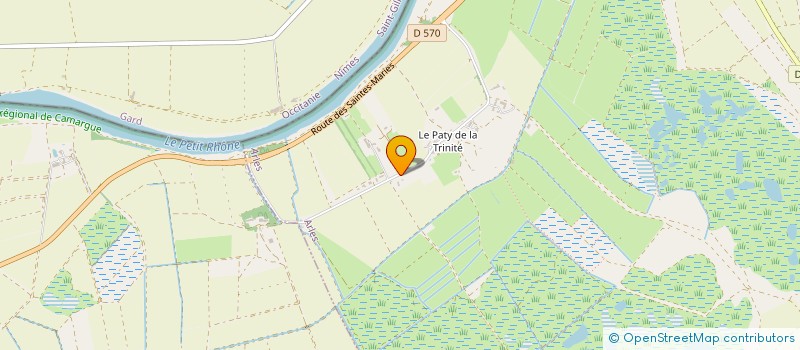 localisation de l'entreprise SCI LES TELLINES à ARLES
