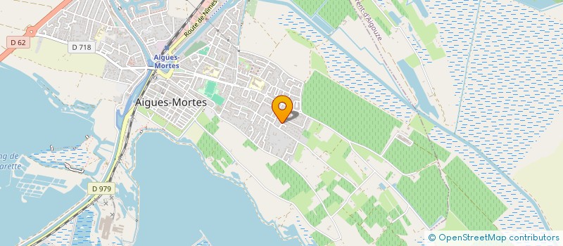 localisation de l'entreprise SCI LES TELLINES  AIGUES-MORTES