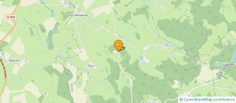 localisation de l'entreprise SCI LES TEMPLES  BROYE