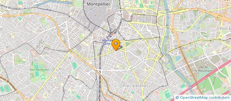 localisation de l'entreprise SCI LES TEMPLIERS à MONTPELLIER