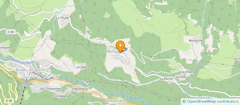 localisation de l'entreprise SCI LES TEPPES  FEISSONS-SUR-SALINS