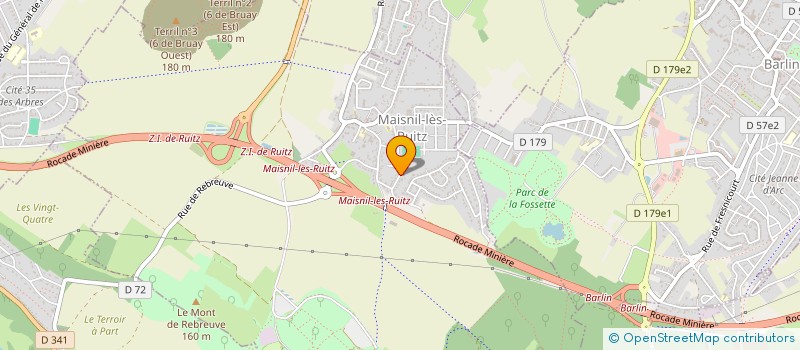 localisation de l'entreprise SCI LES TERRASSES  MAISNIL-LES-RUITZ