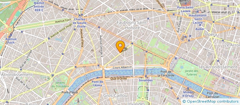 localisation de l'entreprise SCI LES TERRASSES  PARIS