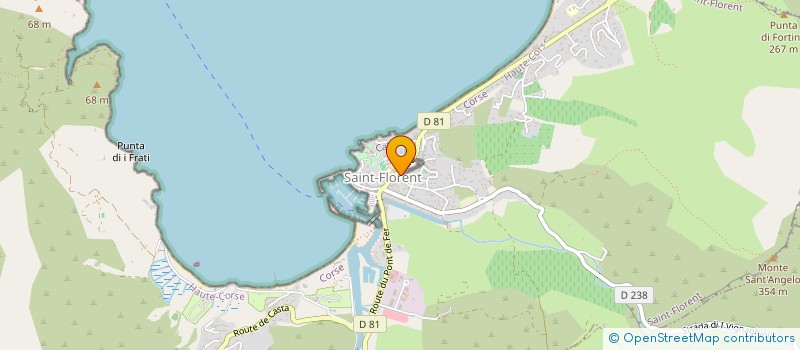 localisation de l'entreprise SCI LES TERRASSES à SAINT-FLORENT