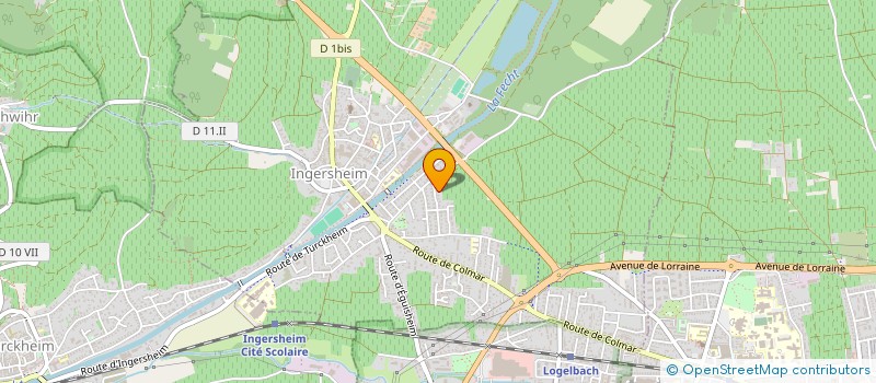 localisation de l'entreprise SCI LES TERRASSES D'ANNA  INGERSHEIM